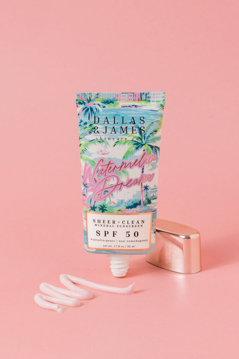 Watermelon Dream Sheer + Clean Mineral Sunscreen - SPF 50 – https ...