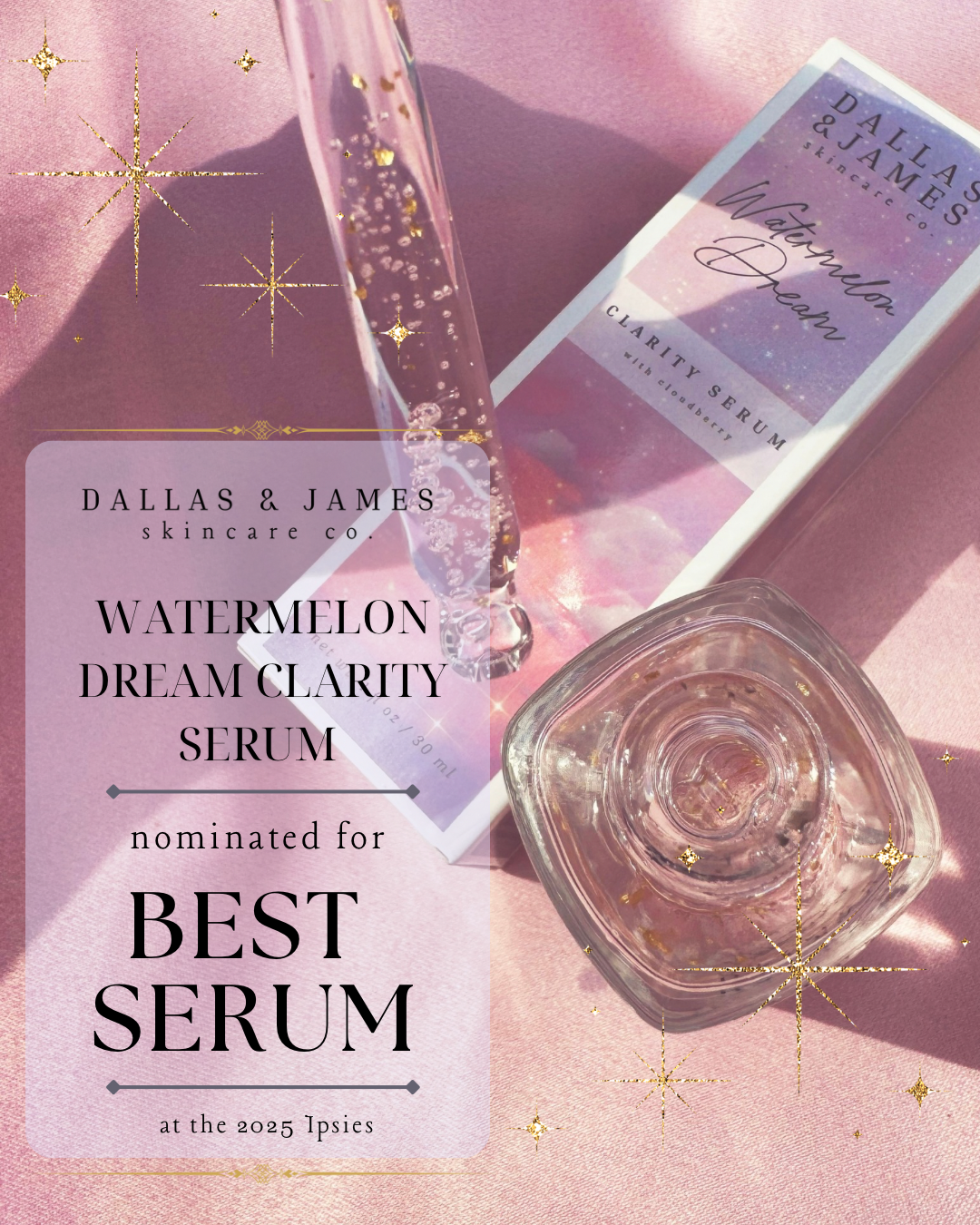 Dallas & James Skincare Co. Watermelon Dream Clarity Serum